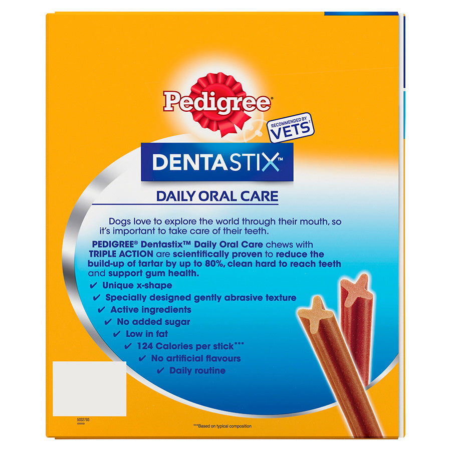 Pedigree Dentastix Daily Adult Large Dog Dental Treats 105 Pack 4.05kg