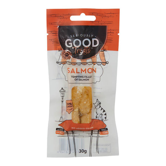 Seriously Good Tempting Salmon Fillet Cat Treat