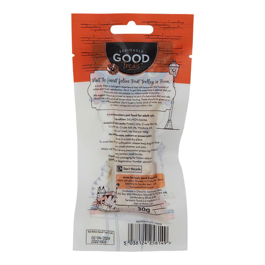 Seriously Good Tempting Salmon Fillet Cat Treat