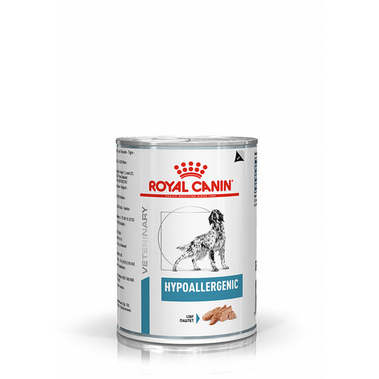 Royal Canin Veterinary Hypoallergenic Wet Dog Food In Loaf 12x400g