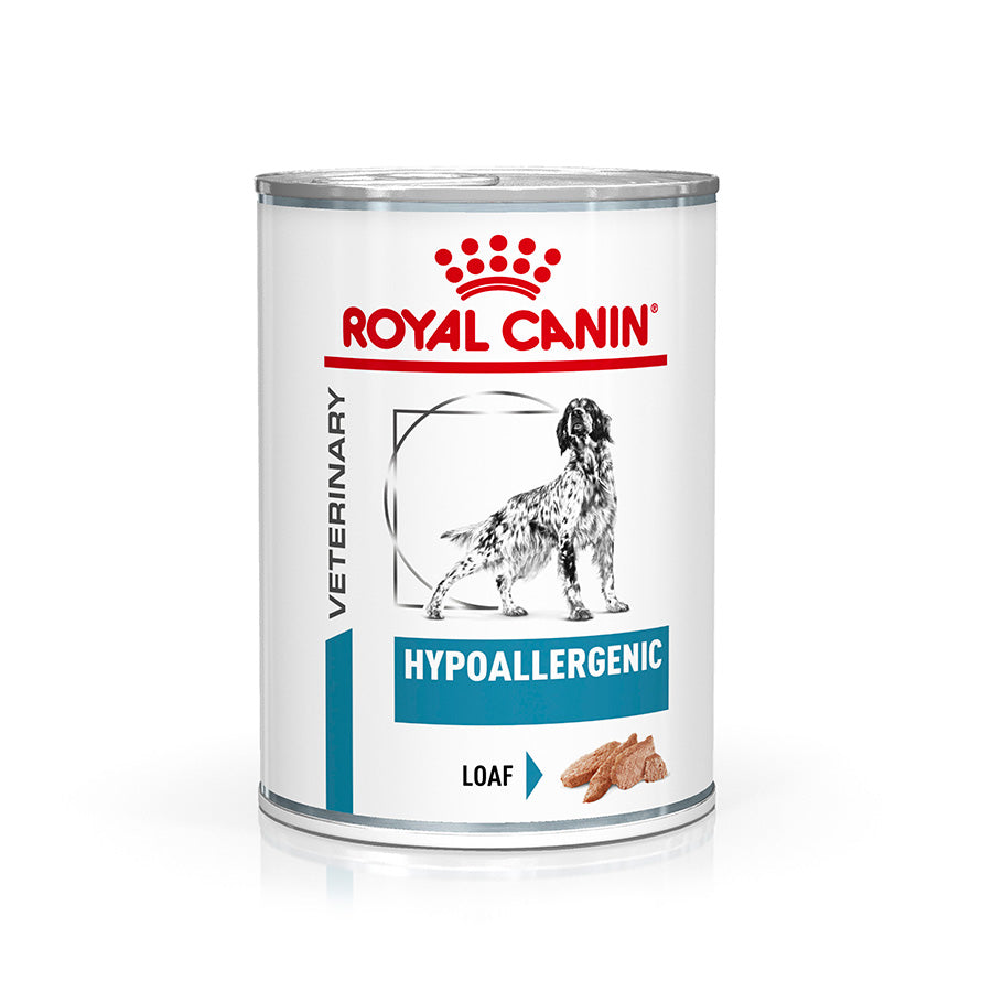 Royal Canin Veterinary Hypoallergenic Wet Dog Food In Loaf 12x400g