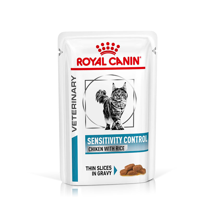 Royal Canin Veterinary Sensitivity Control Adult Wet Cat Food in Gravy 48x85g