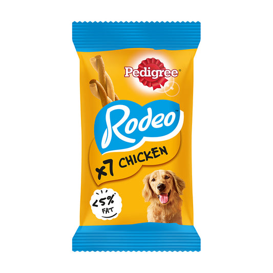 Pedigree Rodeo Dog Chicken Sticks 7 Pack 123g