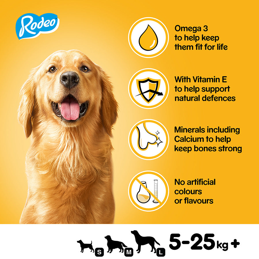 Pedigree Rodeo Dog Chicken Sticks 7 Pack 123g