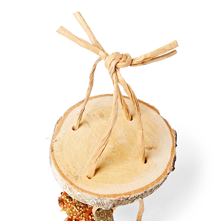 Woodlands Small Animal Snack Mobile Hanging Toy with Treats 100g