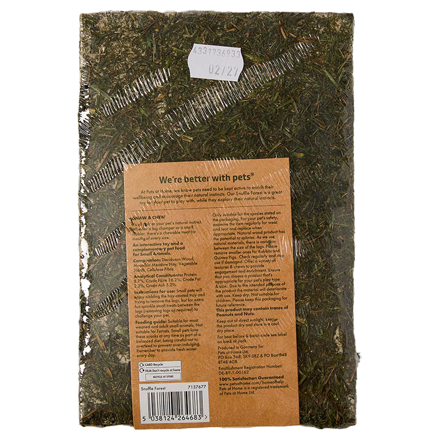 Pets at Home Snuffle Forest Small Animal Forage Toy 200g