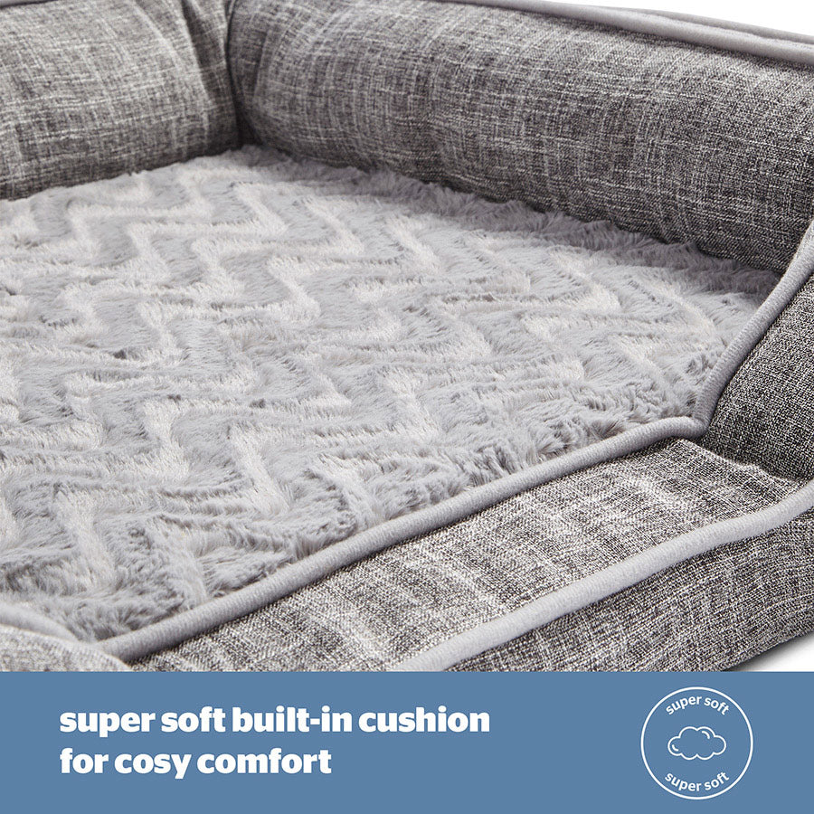 Silentnight Orthopaedic Pet Bed Grey