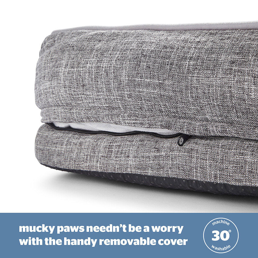 Silentnight Orthopaedic Pet Bed Grey