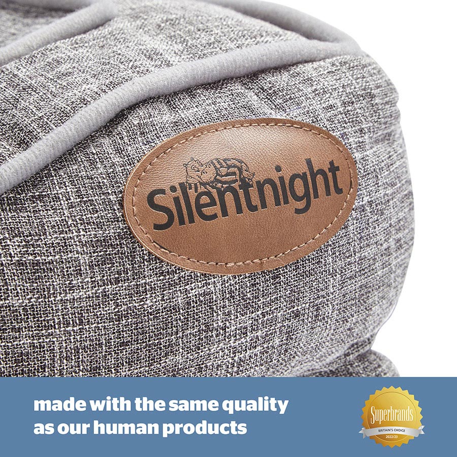 Silentnight Orthopaedic Pet Bed Grey