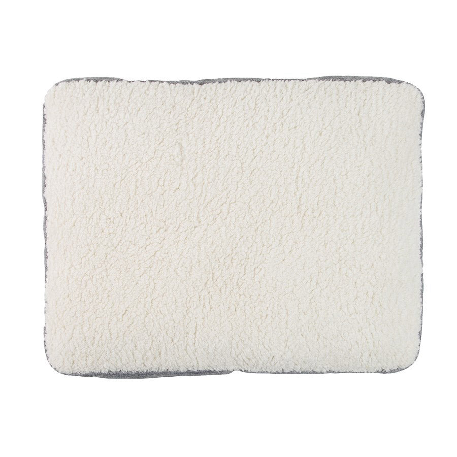 Pets at Home Linen Gusset Dog Bed Grey