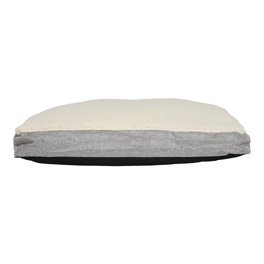 Pets at Home Linen Gusset Dog Bed Grey
