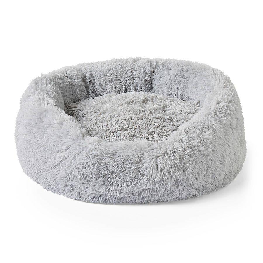 Pets at Home Donut Dog Bed Grey Large