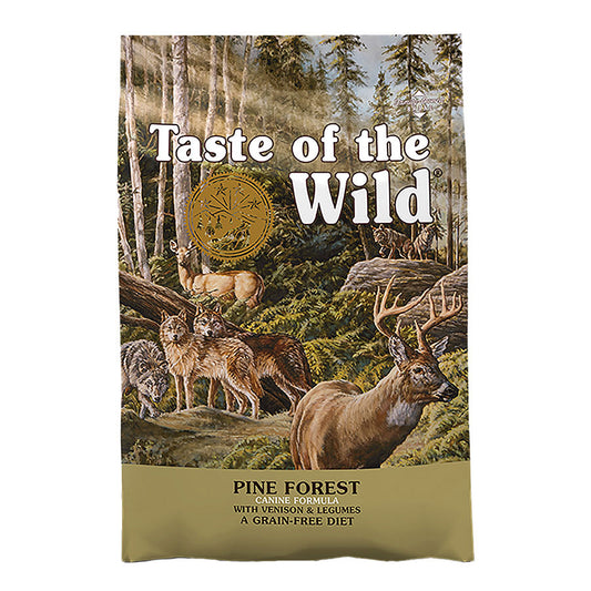 Taste of the Wild Pine Forest Dry Dog Food with Venison & Legumes 12.2kg