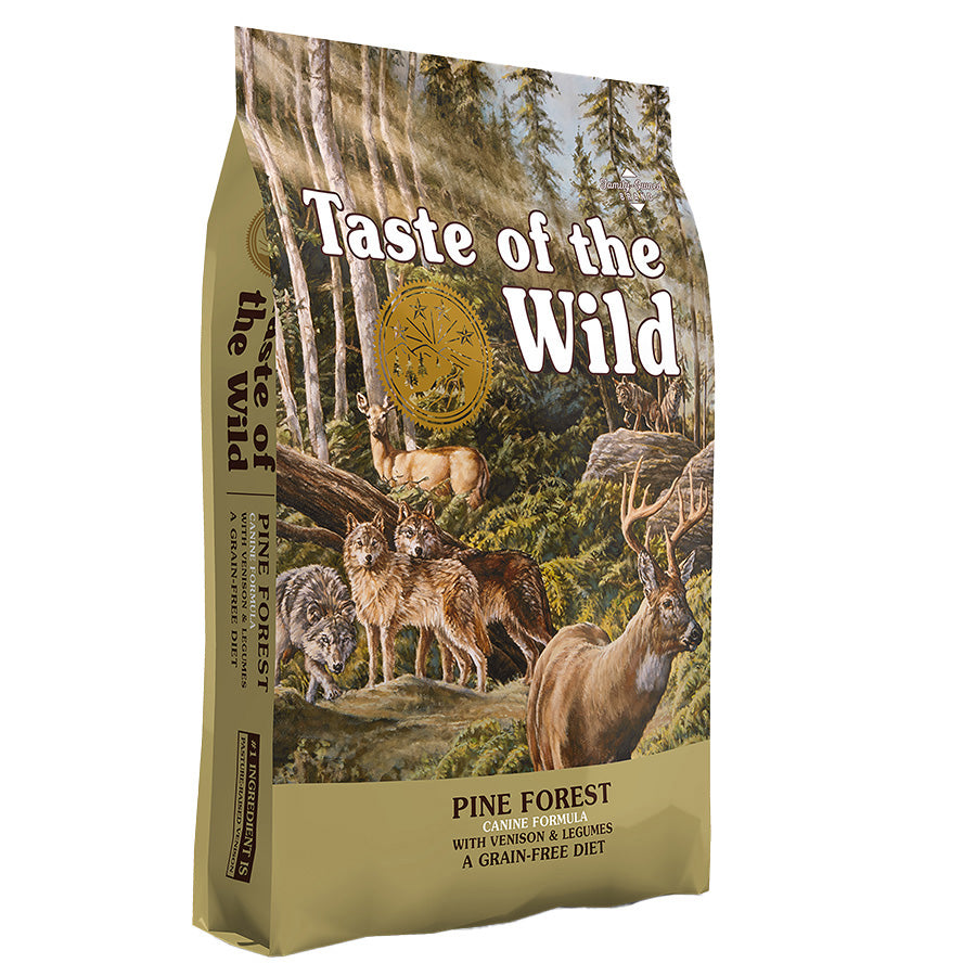 Taste of the Wild Pine Forest Dry Dog Food with Venison & Legumes 12.2kg