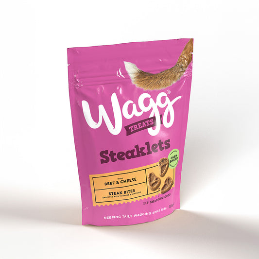 Wagg Dog Treats Steaklets 125g