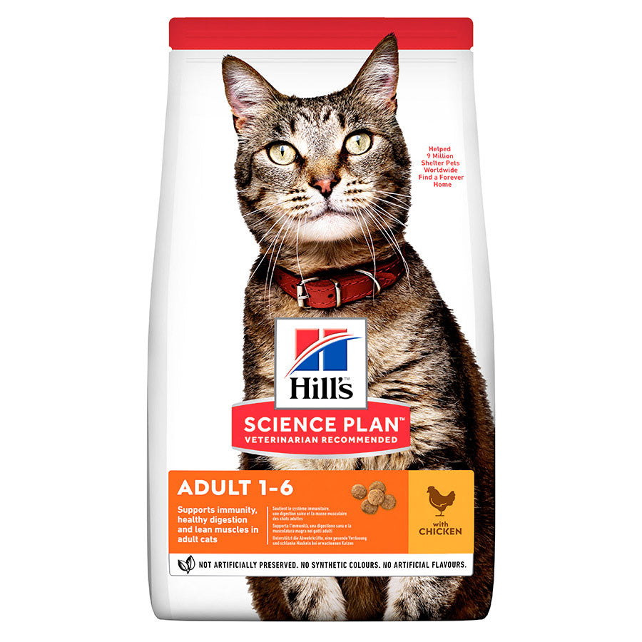 Hill's Science Plan Adult Dry Cat Food Chicken 15kg