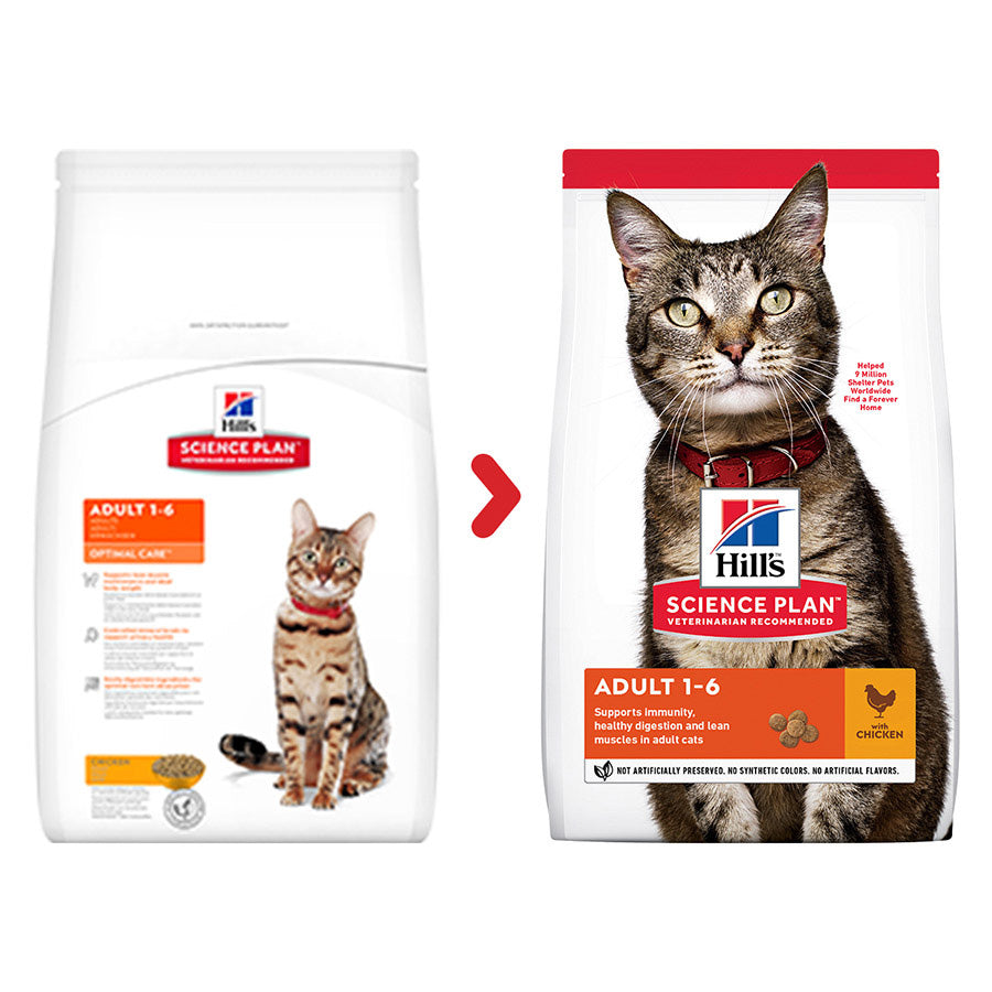 Hill's Science Plan Adult Dry Cat Food Chicken 15kg