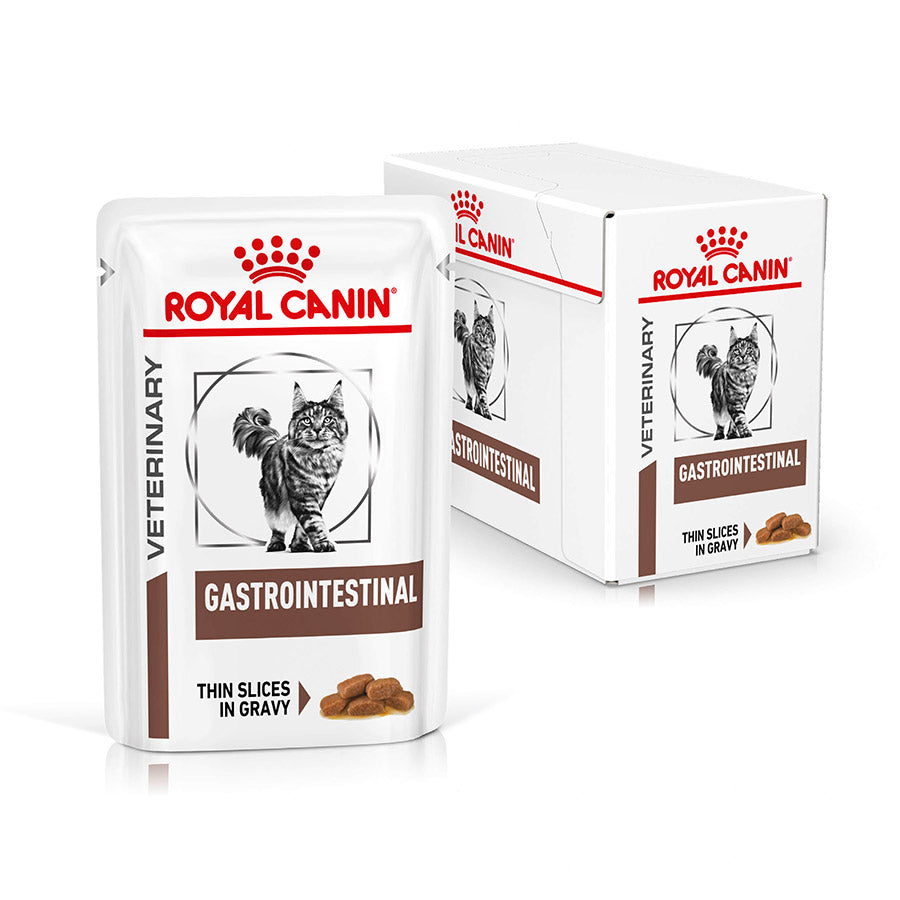 Royal Canin Veterinary Gastrointestinal Adult Wet Cat Food in Gravy 48x85g