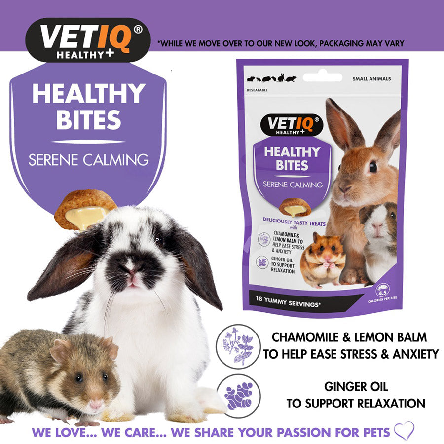 VetIQ Healthy Bites Calming Treats Small Animals 30g