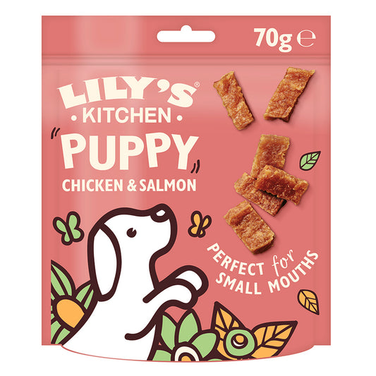 Lily's Kitchen Puppy Treats Chicken & Salmon 70g