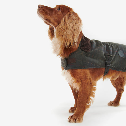 Barbour Dog Wax Coat Tartan X Small