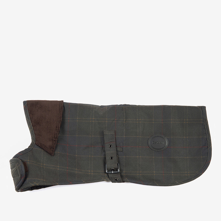 Barbour Dog Wax Coat Tartan X Small