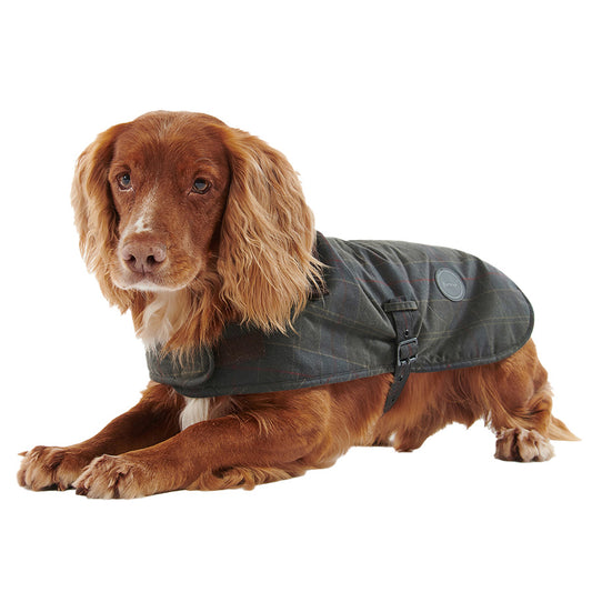 Barbour Dog Wax Coat Tartan X Small
