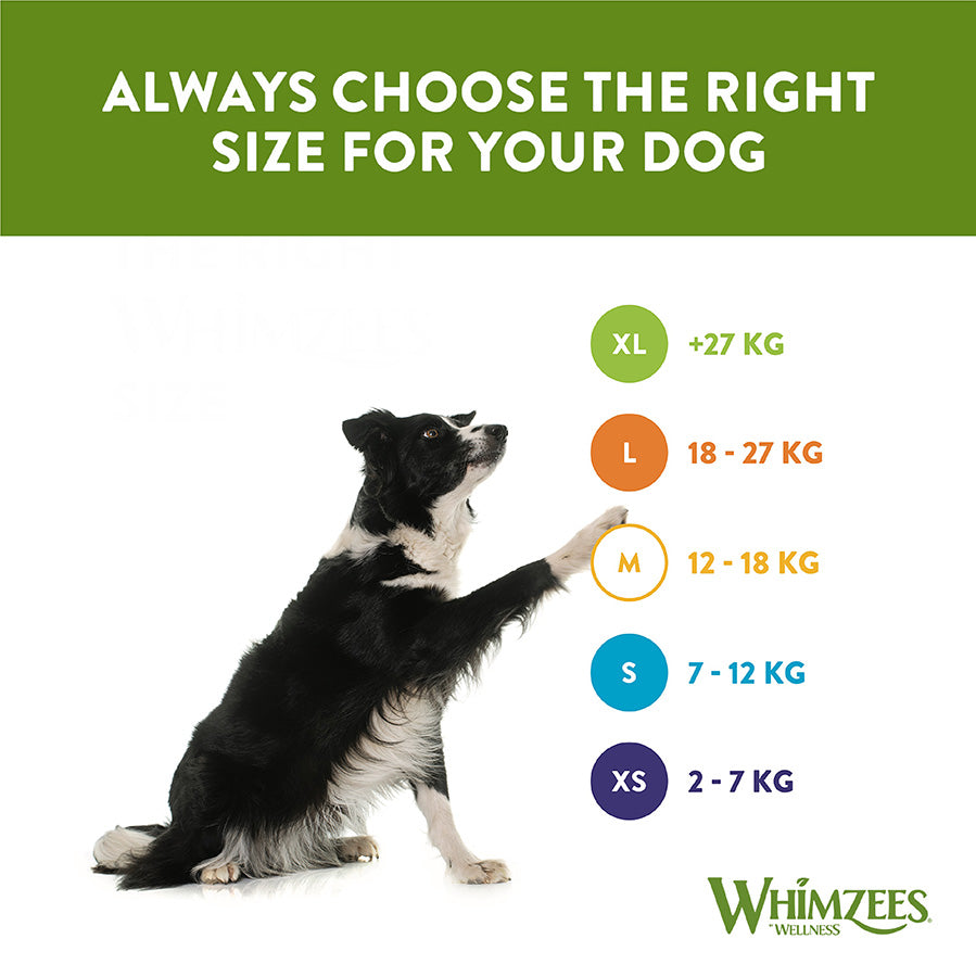 Whimzees Daily Dental Variety Box Large Dogs 14 Pack 840g