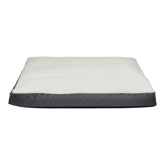 Pets at Home Teddy Dog Mattress Grey Large