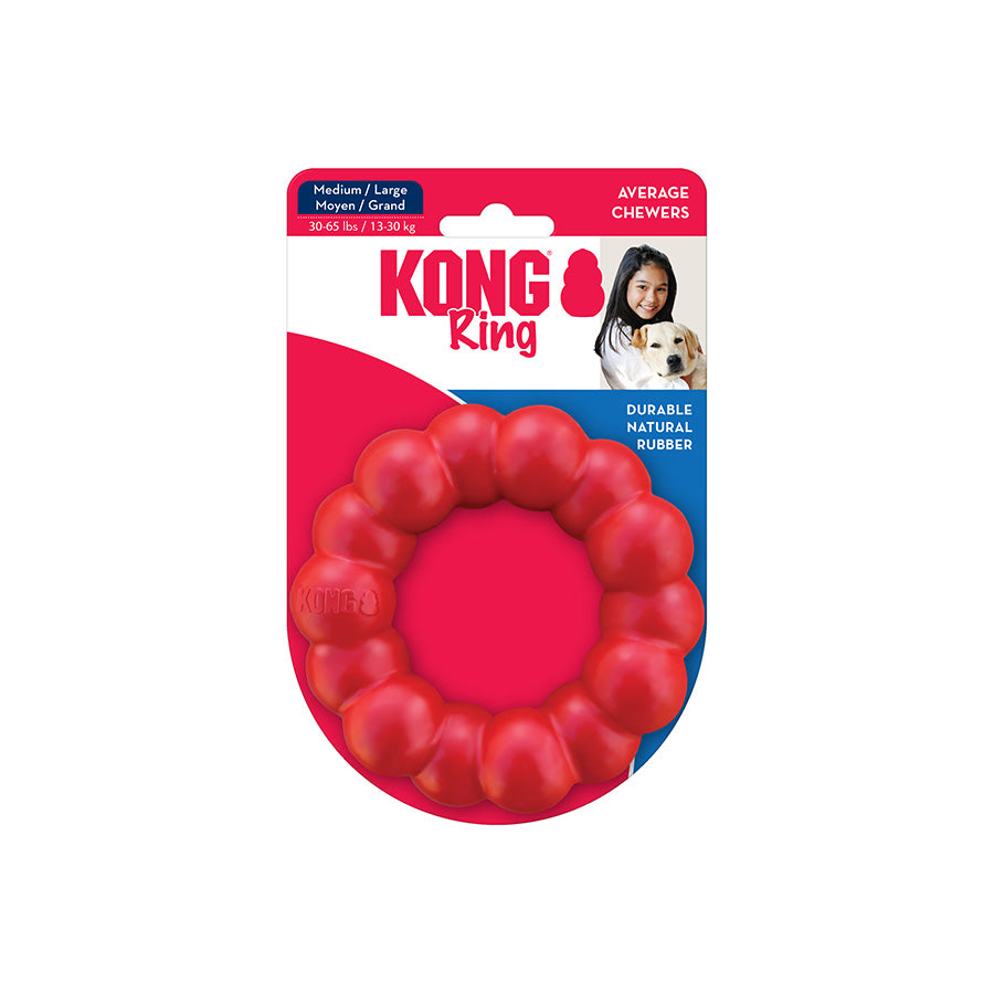 Kong Ring Dog Toy Rubber