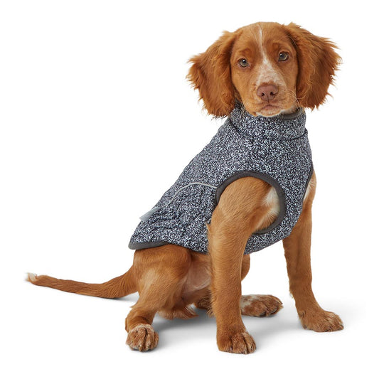 3 Peaks 3M Thinsulate Bomber Dog Coat Black Marl