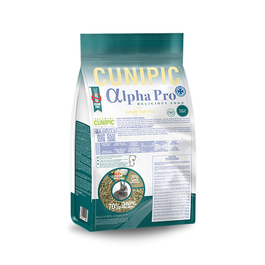 Cunipic Alpha Pro Grain Free Adult Rabbit Food 1.75kg