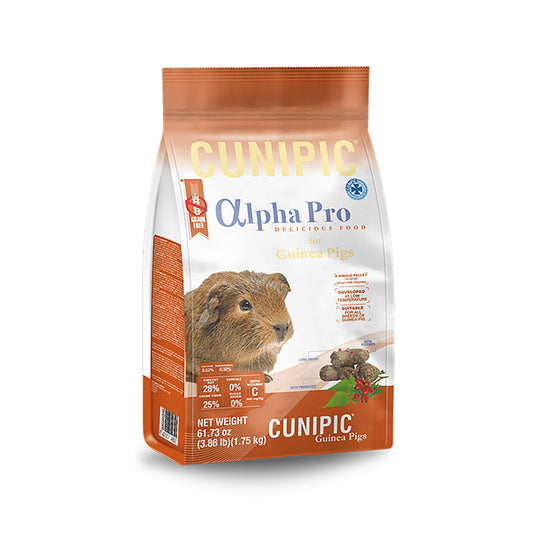 Cunipic Alpha Pro Grain Free Guinea Pig Food 1.75kg