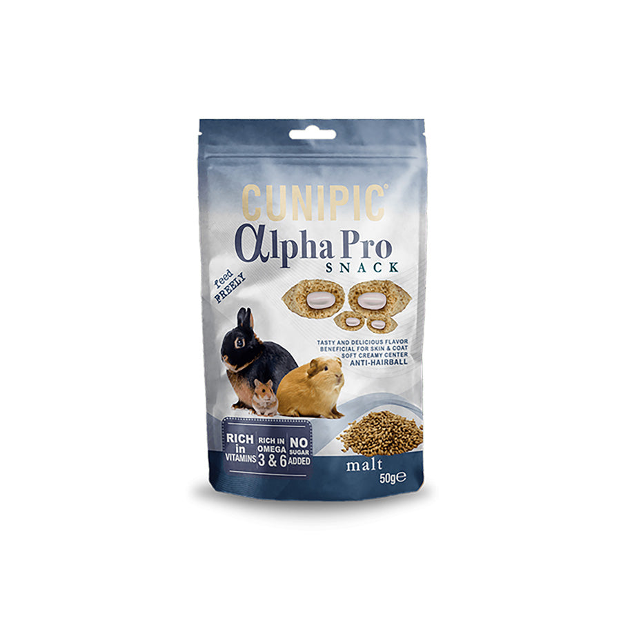 Cunipic Alpha Pro Small Animal Malt Treats 50g