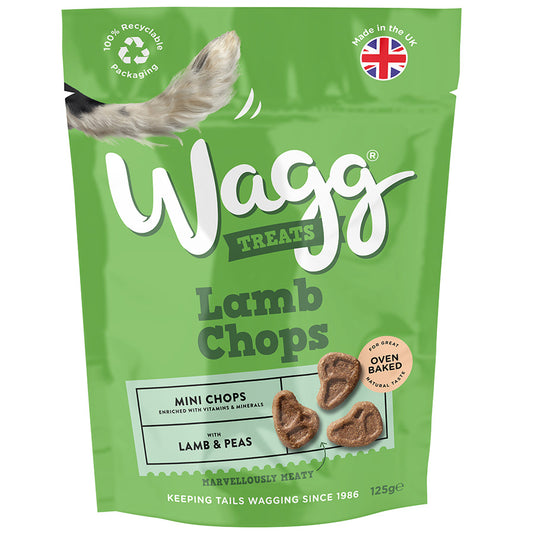 Wagg Dog Treats Lamb Chops 125g