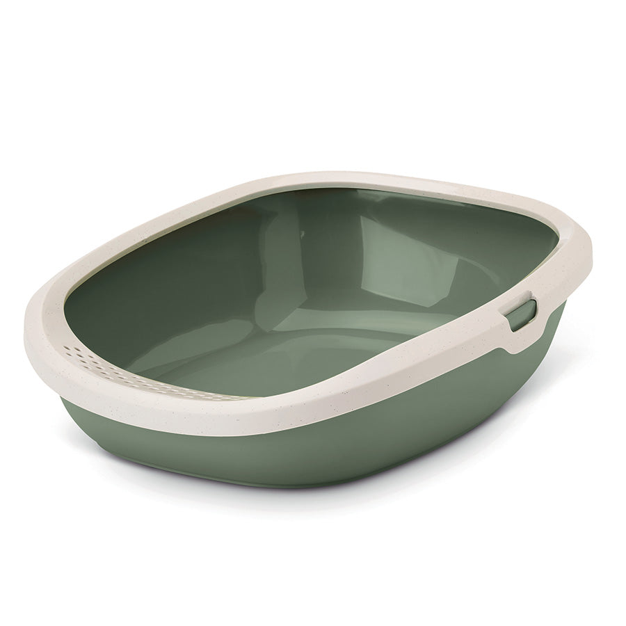 Savic Gizmo Cat Litter Tray Green Large