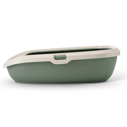 Savic Gizmo Cat Litter Tray Green Large