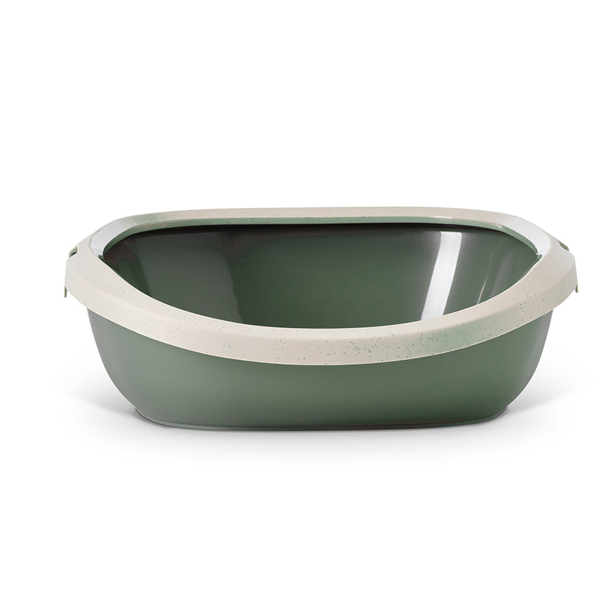 Savic Gizmo Cat Litter Tray Green Large