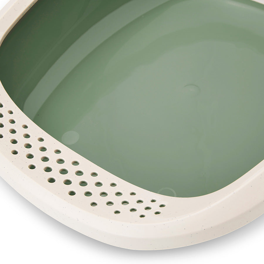 Savic Gizmo Cat Litter Tray Green Large