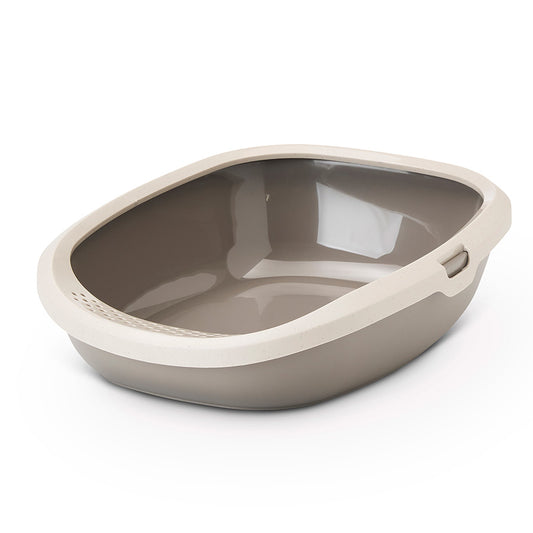 Savic Gizmo Cat Litter Tray Grey Large