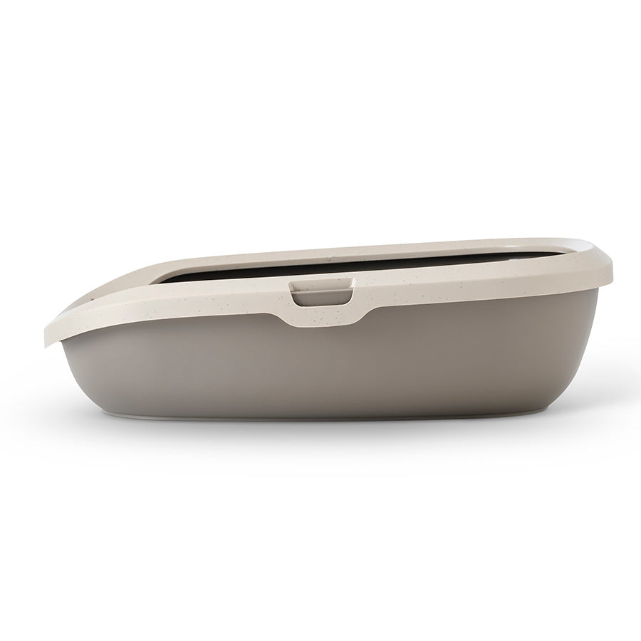 Savic Gizmo Cat Litter Tray Grey Large