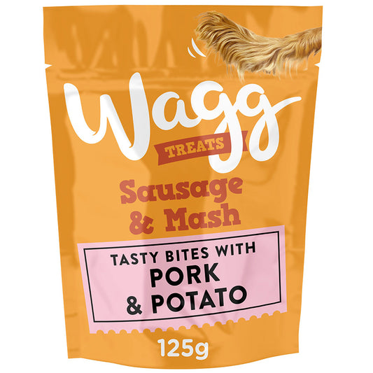 Wagg Dog Treats Sausage & Mash 125g
