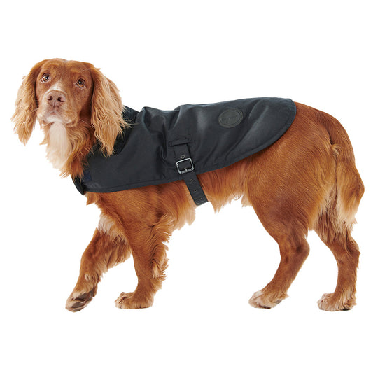 Barbour Dog Wax Coat Blue X Small