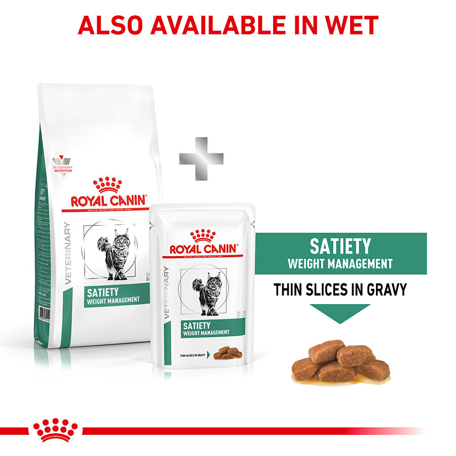 Royal Canin Veterinary Satiety Weight Management Adult Dry Cat Food 6kg