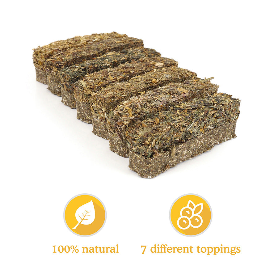 Naturals Luxury 7-Herb Bar Small Animal Treats 7 Pack 80g