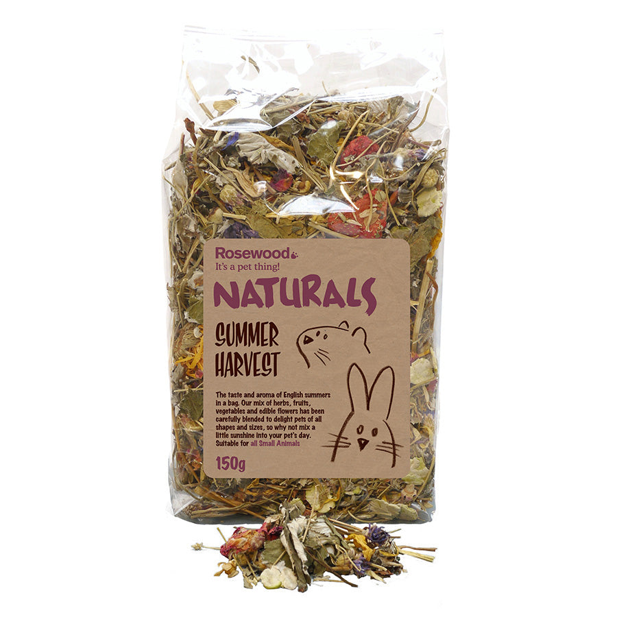 Naturals Summer Harvest Salad Small Animal Treat Mix 150g