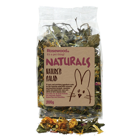 Naturals Nature's Salad Small Animal Treat Mix 200g