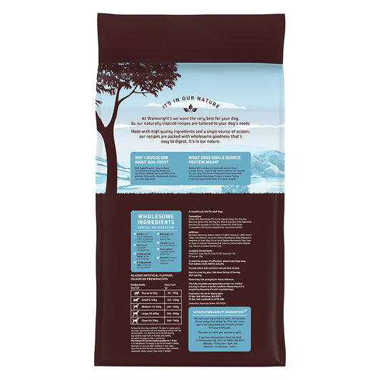 Wainwright's Complete Adult Dry Dog Food Salmon with Rice