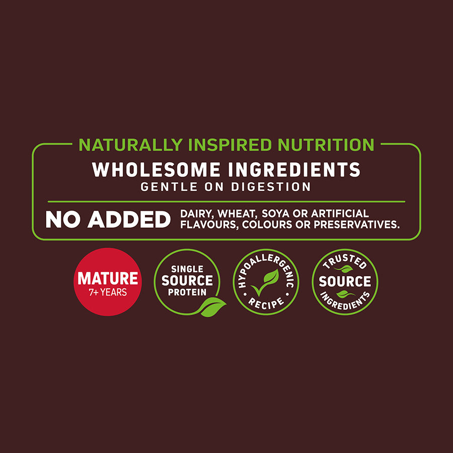 Wainwright's Mature Dry Dog Food Lamb with Rice