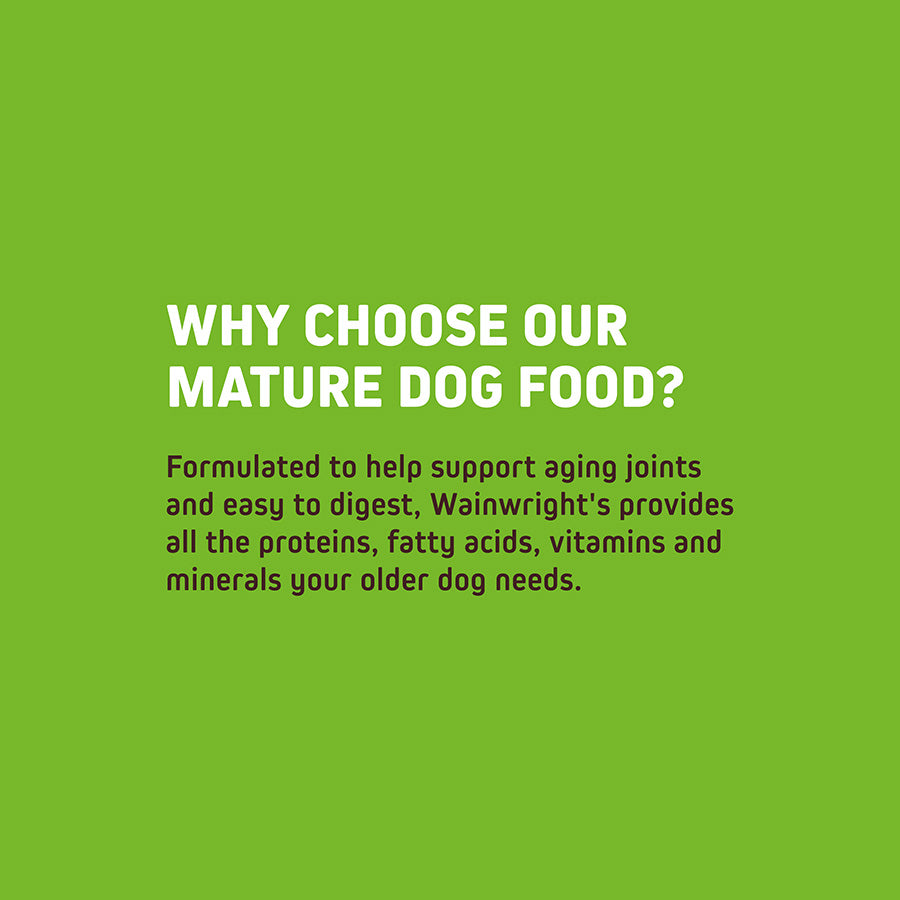 Wainwright's Mature Dry Dog Food Lamb with Rice